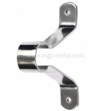 High Quality Zinc Plated Metal Wardrobe Rail Bracket